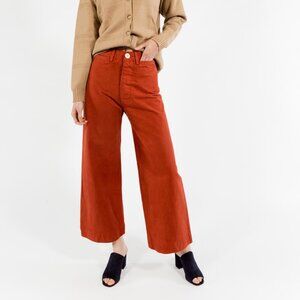 Jesse Kamm Sailor Pants in Paprika – size 4